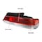 Spec-D Tuning 97-01 Honda Prelude Tail Light - Red Clear LT-PL97RPW-RS - alternate 9